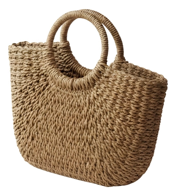 CARTERA BOLSO MANO ASAS REDONDAS ESTILO BOHEMIO VERSATIL JHN - 3