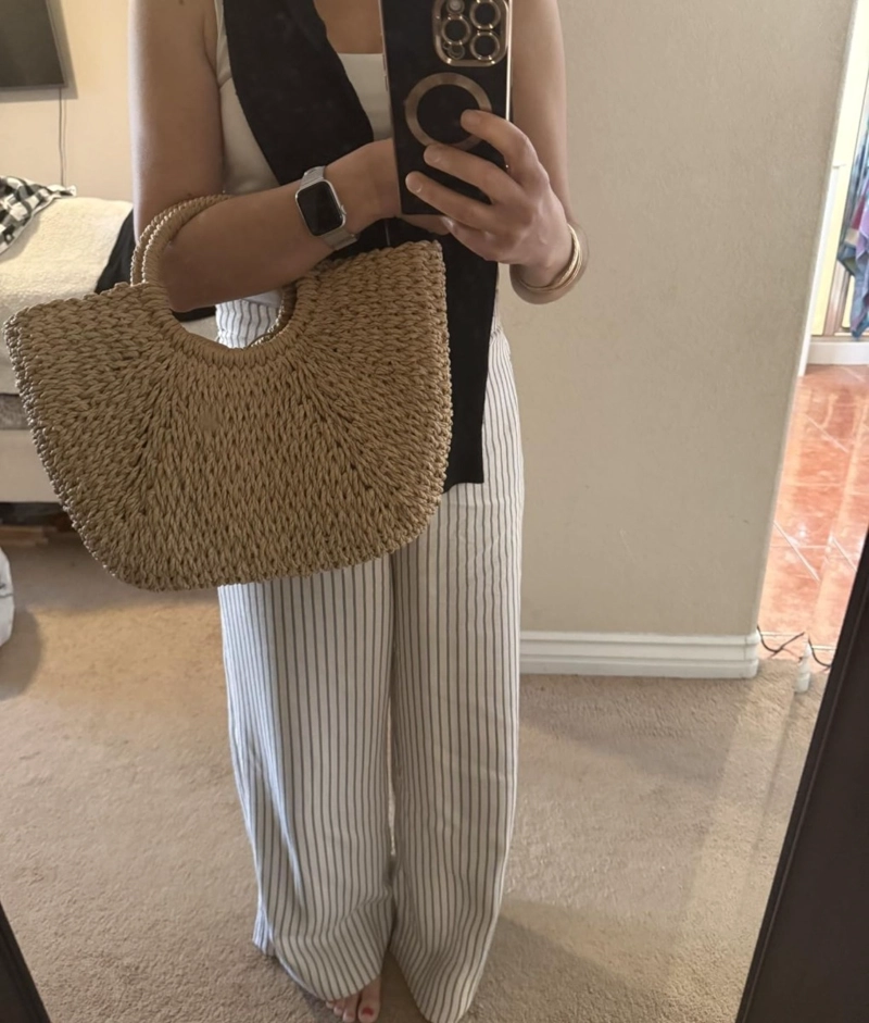 CARTERA BOLSO MANO ASAS REDONDAS ESTILO BOHEMIO VERSATIL JHN - 4