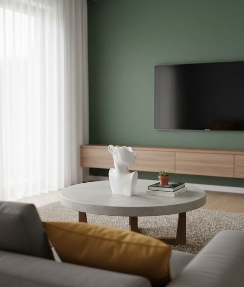 ESTATUA DECORATIVA ADORNO MINIMALISTA FORMA HUMANA JHN - 7