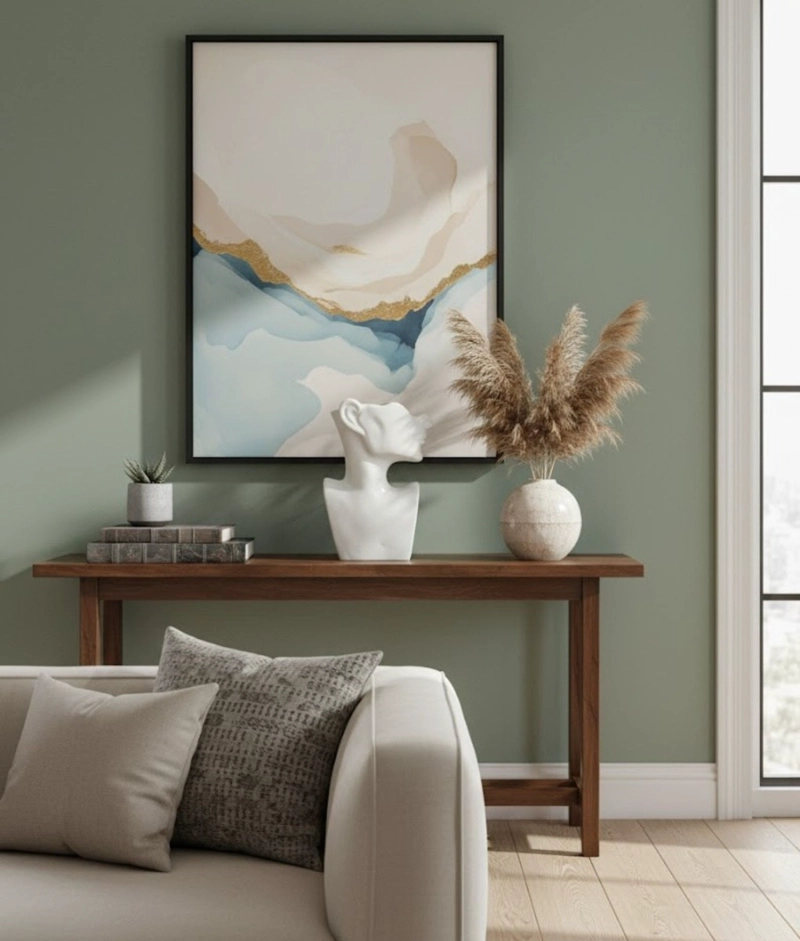 ESTATUA DECORATIVA ADORNO MINIMALISTA FORMA HUMANA JHN - 8