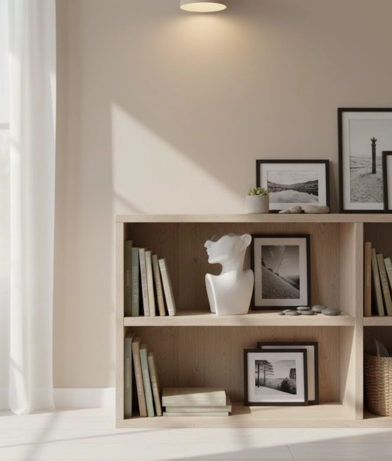 ESTATUA DECORATIVA ADORNO MINIMALISTA FORMA HUMANA JHN - 9
