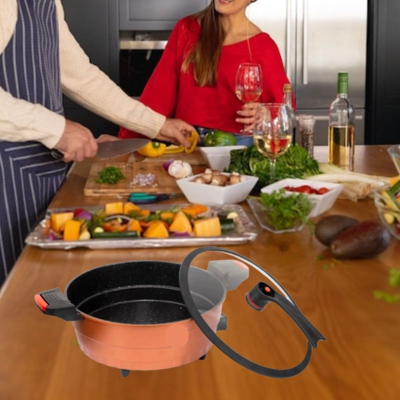 OLLA PORTATIL A PRESION CAPACIDAD 6L COCINA HOGAR LAU - 1
