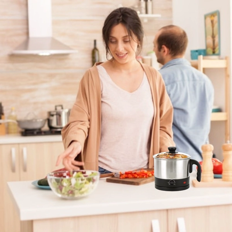 OLLA PORTATIL CAPACIDAD 1.5L PRACTICA COCINA HOGAR LAU - 1