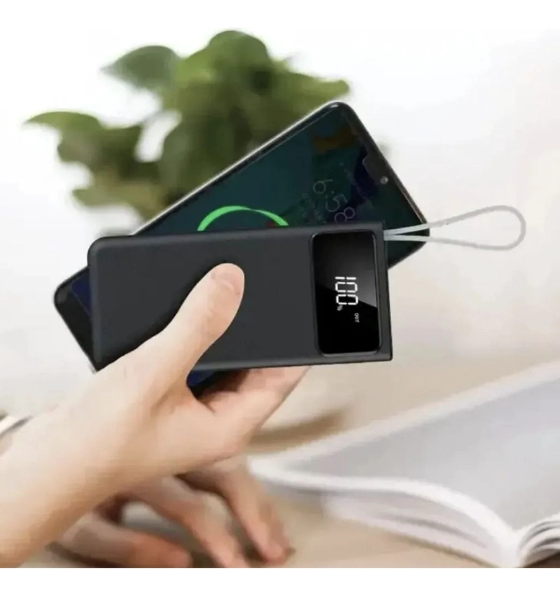 GENÉRICO CARGADOR PORTATIL POWER BANK 20W CELULAR VIAJE HOGAR LAU