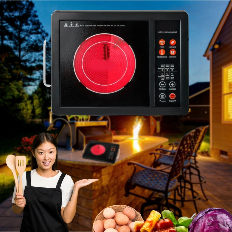 COCINA ENCIMERA PORTATIL ELE CTRICA INFRARROJA DIGITAL RONDON - 3