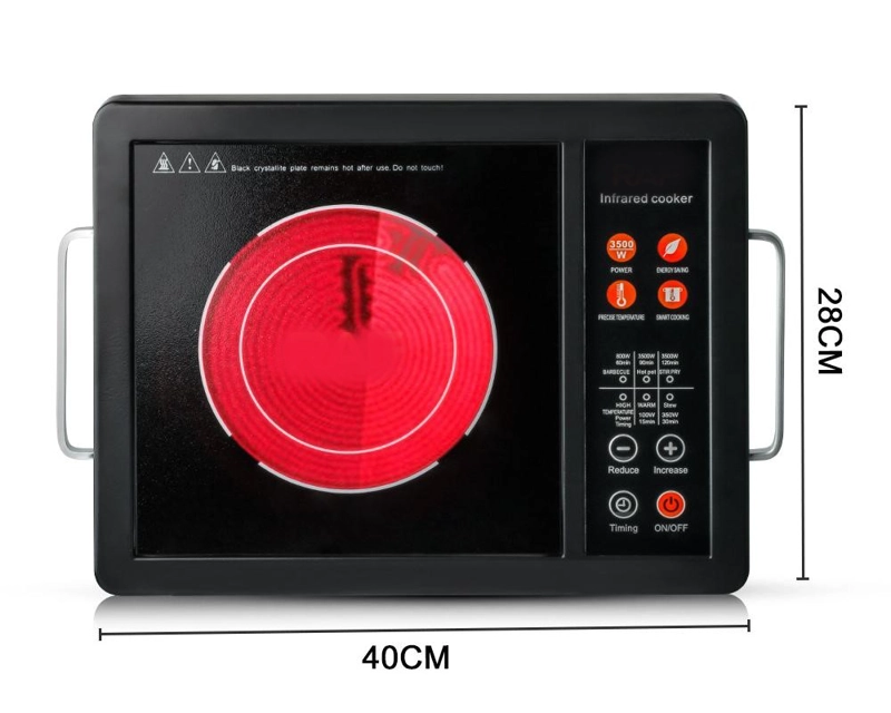 COCINA ENCIMERA PORTATIL ELE CTRICA INFRARROJA DIGITAL RONDON - 7