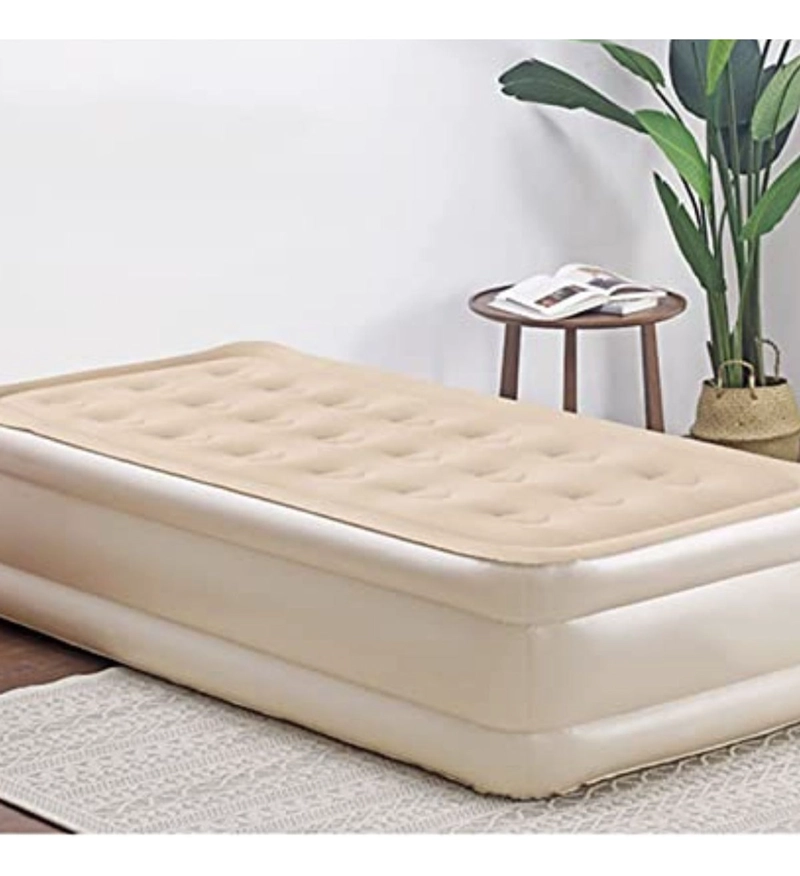 COLCHON INFLABLE INDIVIDUAL DOBLE ALTO 100×190×40CM  LAU - 6