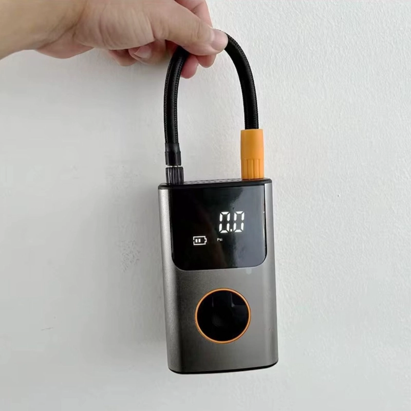 COMPRESOR DE AIRE PORTATIL RECARGABLE MULTIUSOS AUTO LAU - 8