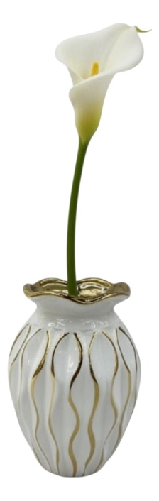 FLORERO DECORATIVO MODERNO ELEGANTE JARRON ADORNO HOGAR JHN - 3