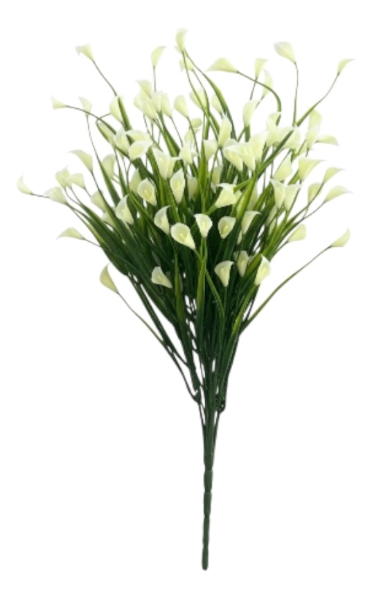 SET 2 FLORES ARTIFICIALES RAMO DECORATIVO ADORNO JHN - 3