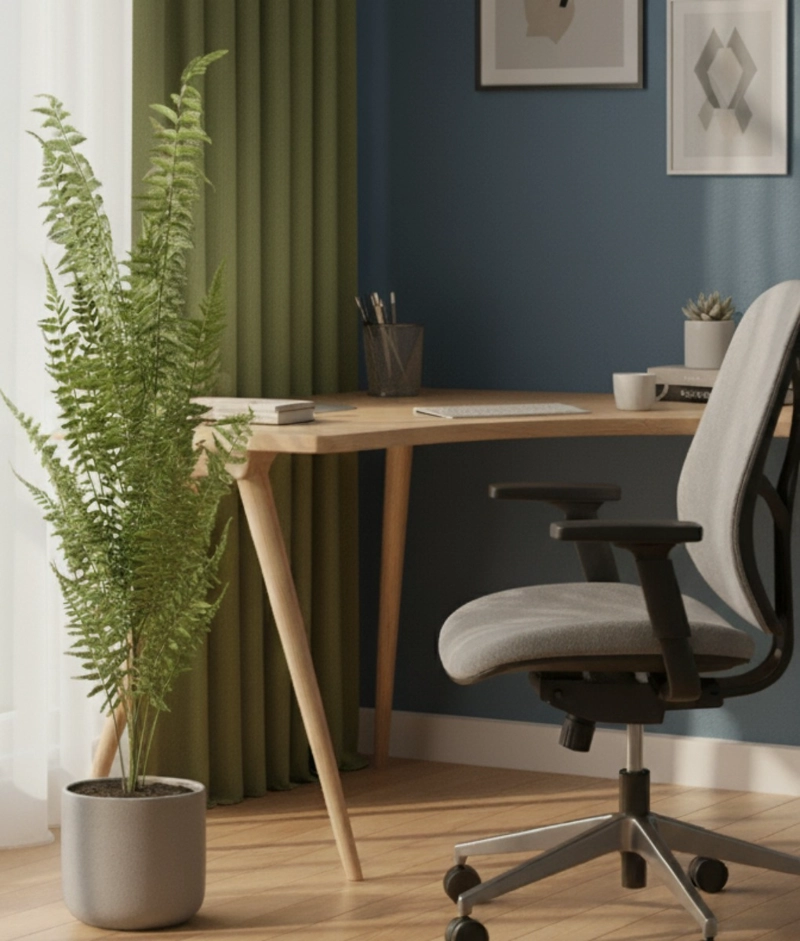 SET 2 PLANTA ARTIFICIAL DECORATIVA HELECHO ENREDADERA JHN - 8
