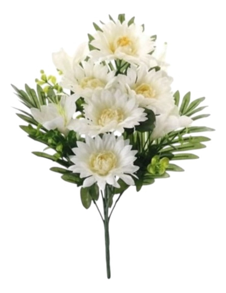 SET 2 FLORES ARTIFICIALES RAMO DECORATIVO GIRASOLES JHN - 1