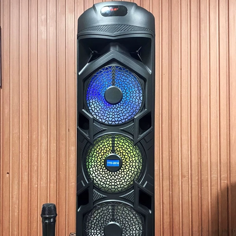 PARLANTE PORTATIL BLUETOOTH KARAOKE FIESTA HOGAR LAU - 3