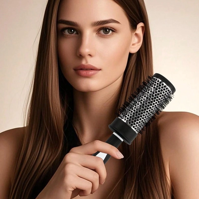 PACK 12 CEPILLOS CILINDRICO CABELLO SECADO PELUQUERIA LAU - 3