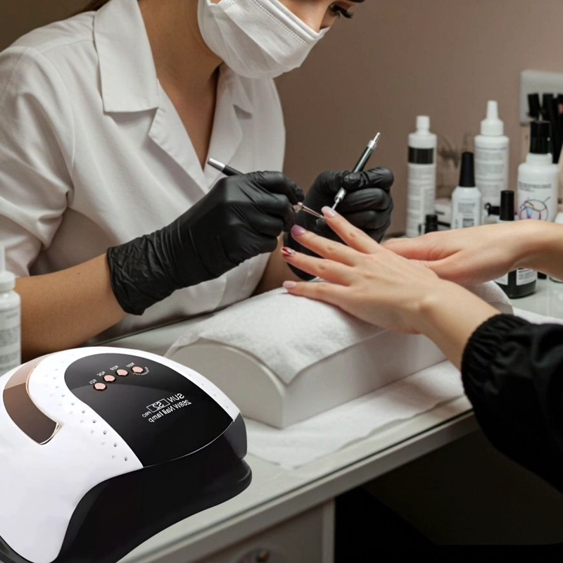 LAMPARA UV DE UÑAS PROFESIONAL SECADO RAPIDO LAU - 3
