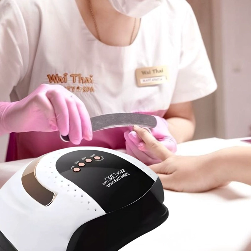 LAMPARA UV DE UÑAS PROFESIONAL SECADO RAPIDO LAU - 9