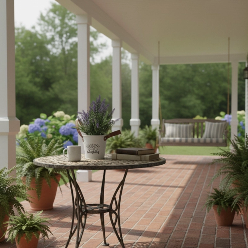 SET 2 PLANTA ARTIFICIAL DECORATIVA LAVANDA ENCANTO JHN - 7
