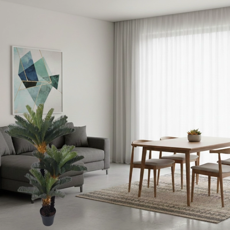 PLANTA ARTIFICIAL PALMERA DISEÑO BOTANICO TROPICAL JHN - 4