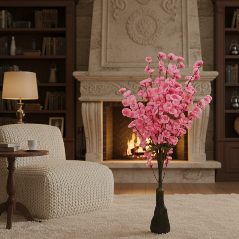 PLANTA ARTIFICIAL DECORATIVA ELEGANCIA FLORAL ORNAMENTAL JHN - 9