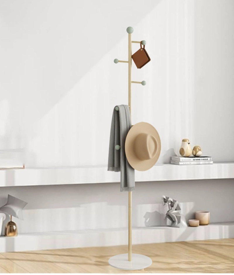 PERCHERO PIE MODERNO ORGANIZADOR DECORATIVO VERTICAL JHN - 8
