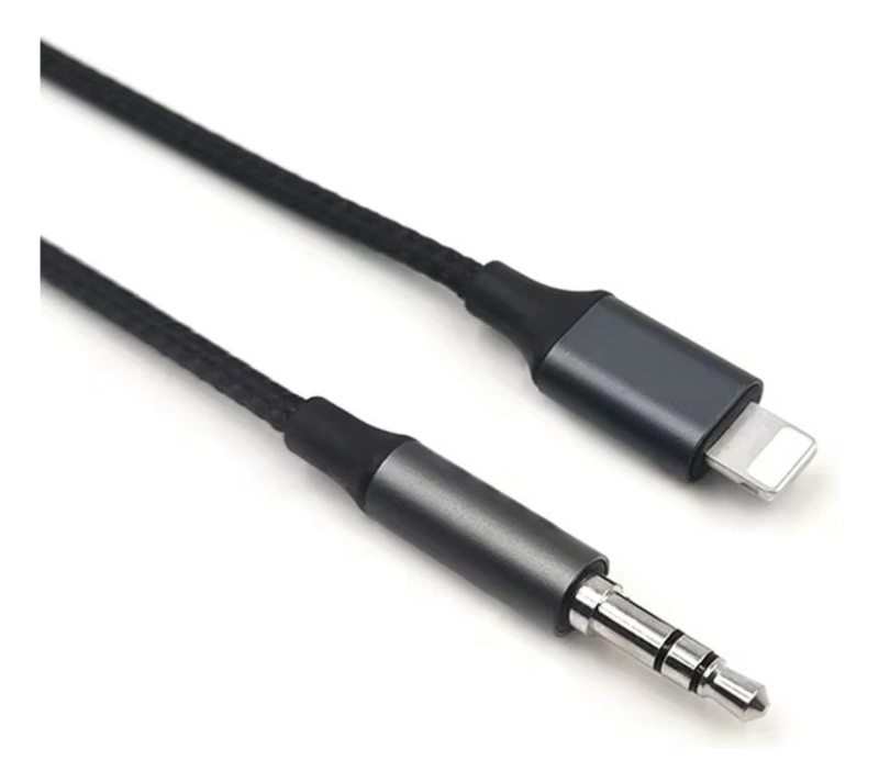 CABLE AUXILIAR DE AUDIO LIGHTNING REPRODUCTOR MUSICA LAU - 4