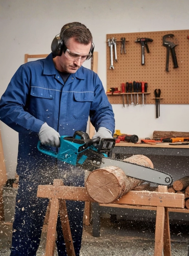 MOTOSIERRA INALAMBRICA ALTO RENDIMIENTO ERGONOMICA JHN - 5