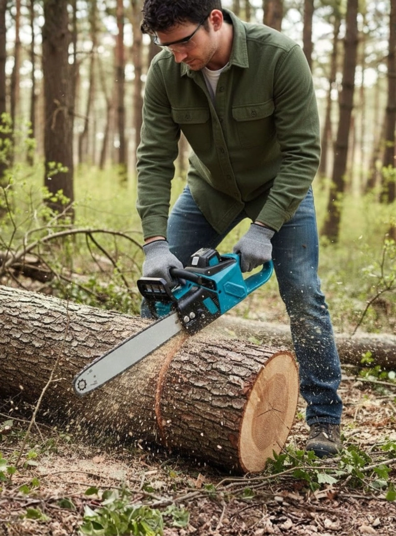 MOTOSIERRA INALAMBRICA ALTO RENDIMIENTO ERGONOMICA JHN - 6
