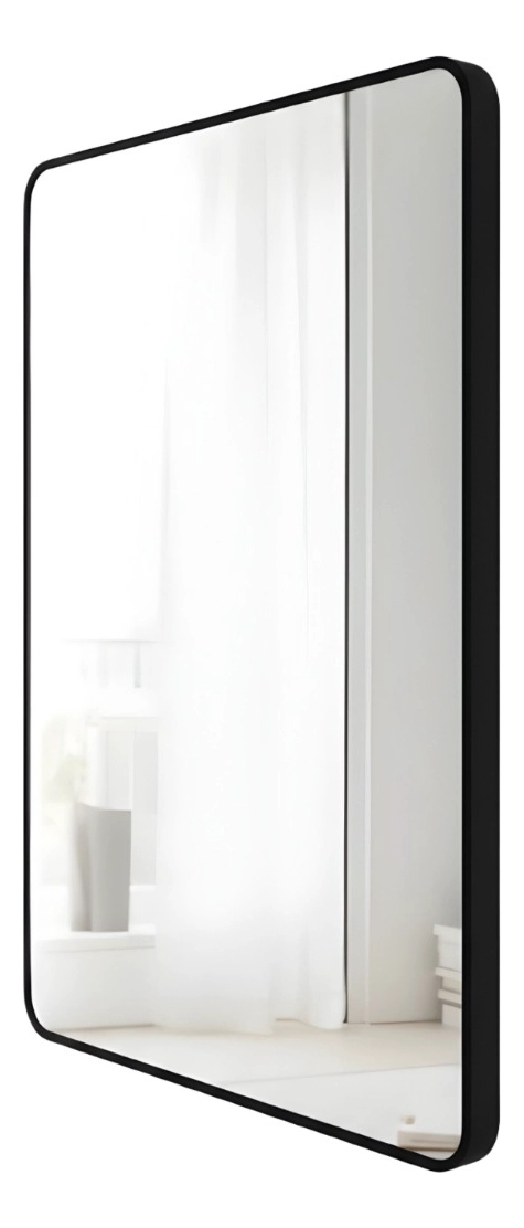 ESPEJO DECORATIVO PARED BORDES REDONDEADOS ADORNO JHN - 3