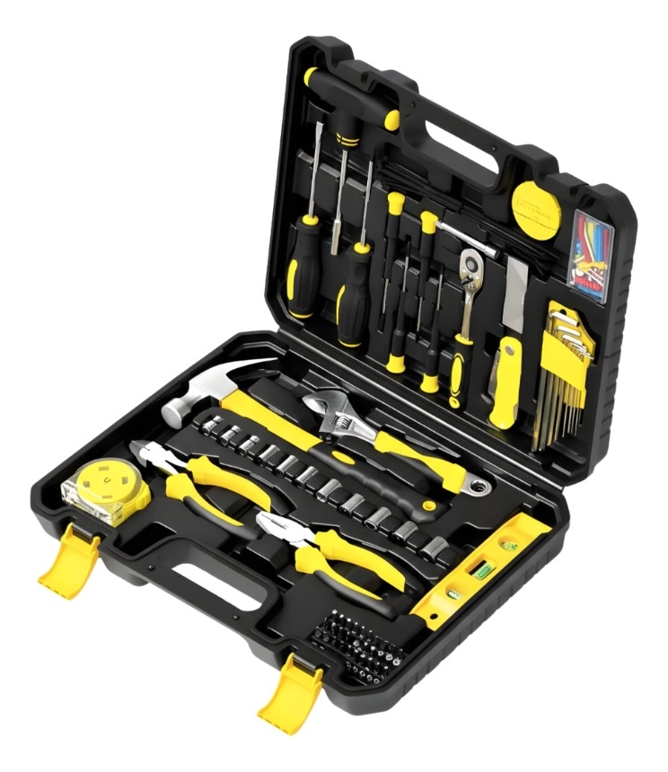 KIT HERRAMIENTAS MECANICAS MANUALES COMBINADAS MALETIN JHN - 1