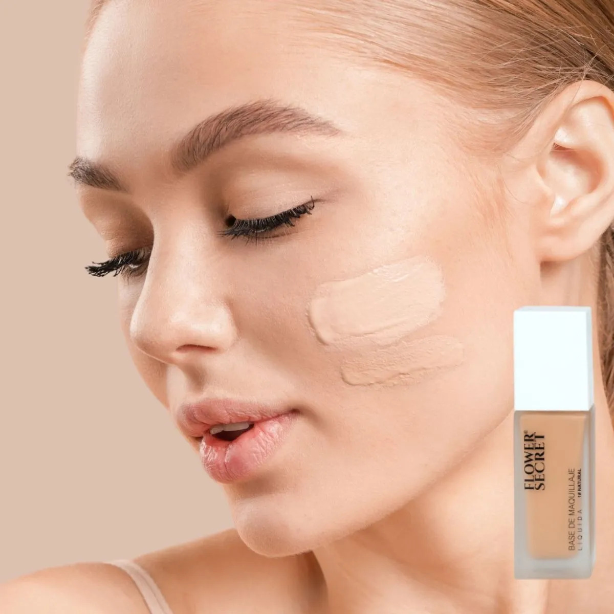 PACK 12 BASES DE MAQUILLAJE LIQUIDO 30ML ACABADO NATURAL LAU - 7