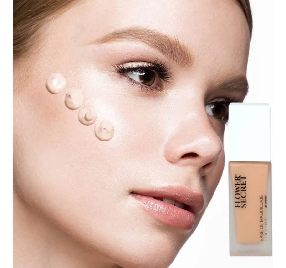 PACK 12 BASES DE MAQUILLAJE LIQUIDO 30ML ACABADO NATURAL LAU - 8