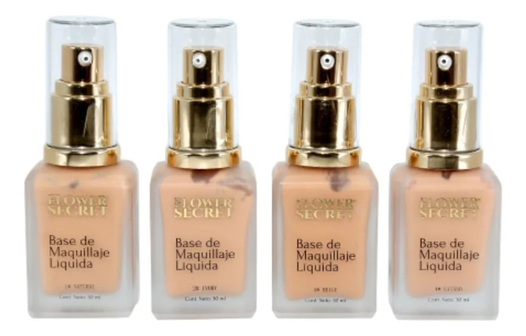 PACK 12 BASES DE MAQUILLAJE LIQUIDA 30ML ACABADO NATURAL LAU - 3