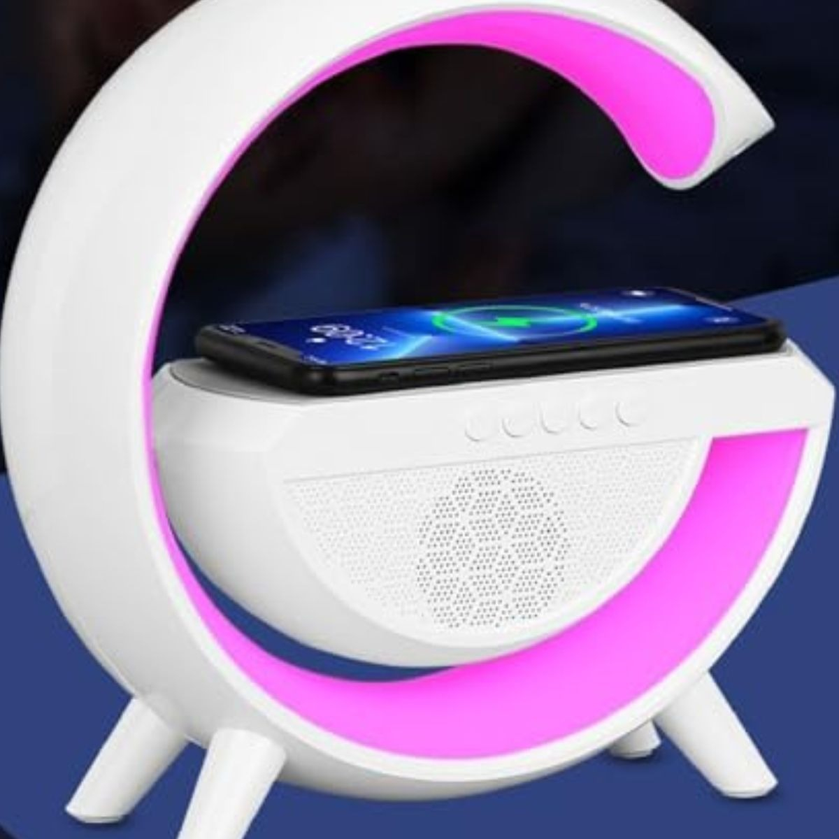 PARLANTE PORTATIL LUCES RGB BLUETOOTH MUSICA INALAMBRICA LAU - 3