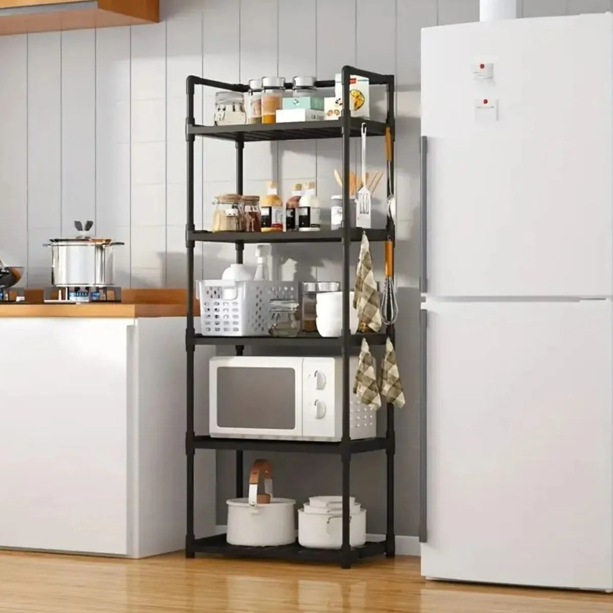 ORGANIZADOR DE COCINA Y BAÑO MULTIUSO HOGAR 5 NIVELES LAU - 2