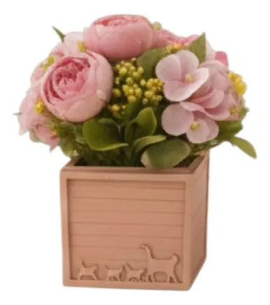 PLANTA DECORATIVA ARTIFICIAL DISEÑO FLORAL CAMPESTRE JHN - 1