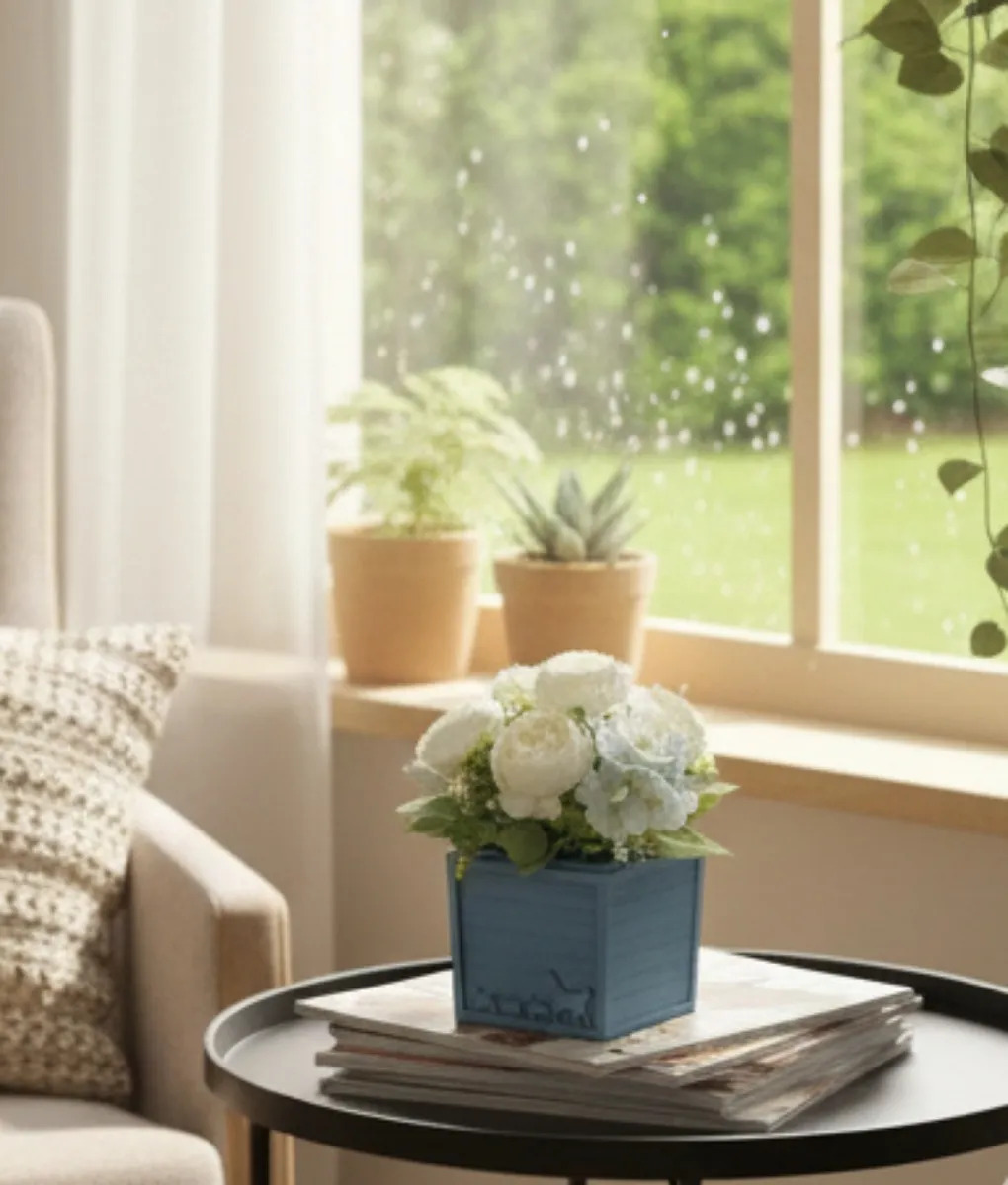 PLANTA DECORATIVA ARTIFICIAL DISEÑO FLORAL CAMPESTRE JHN - 8