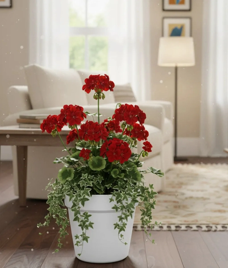 SET 2 MACETERO DECORATIVO DISEÑO CILINDRICO MODERNO JHN - 2