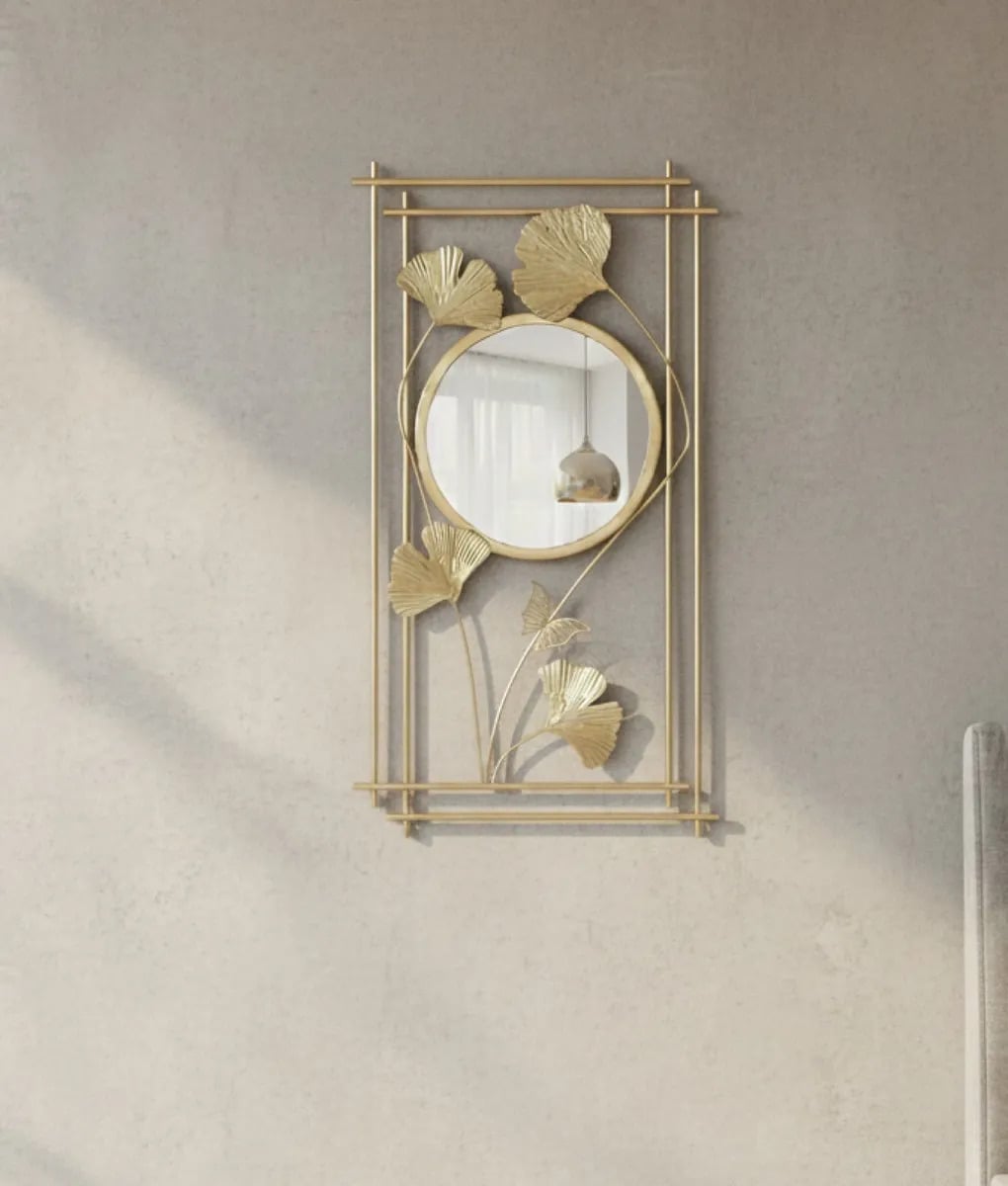 ESPEJO PARED DECORATIVO ESTILO INSPIRACION BOTANICA JHN - 2