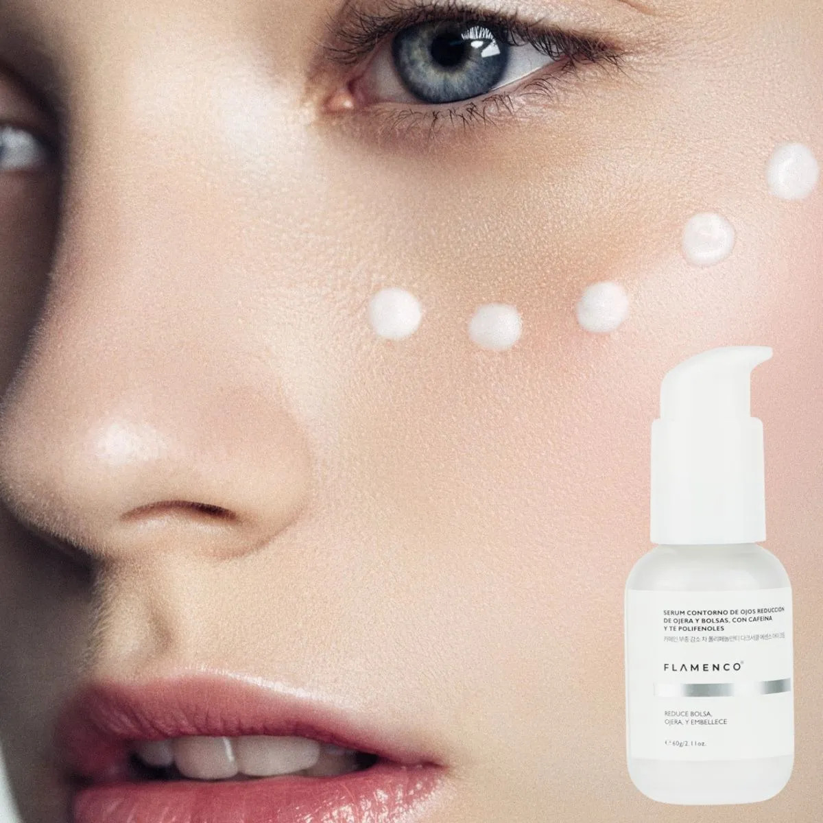 SERUM FACIAL CONTORNOS DE OJOS CAFE  Y TE REVITALIZA LAU - 2