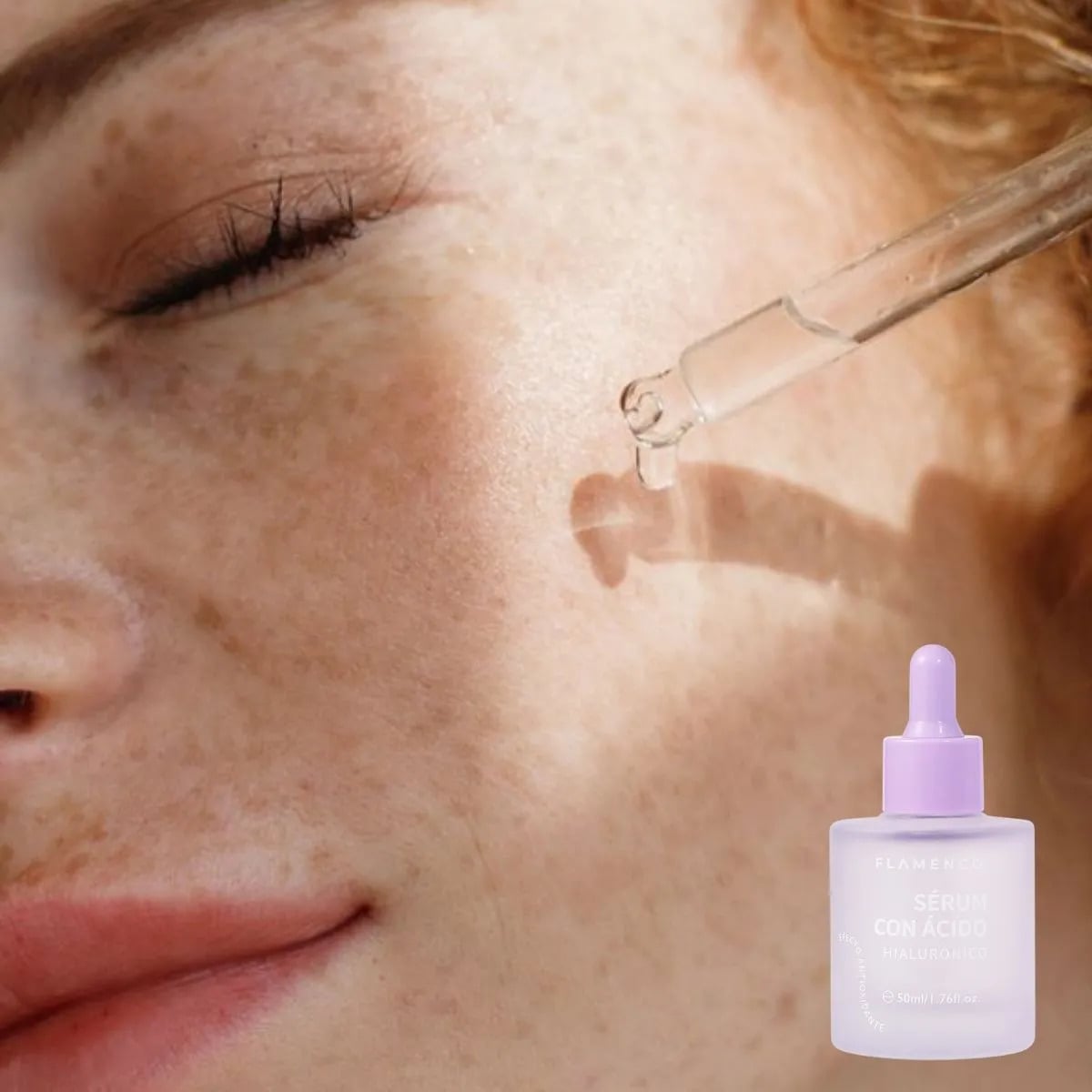 SERUM FACIAL DE ACIDO HIALURONICO HIDRATA REVITALIZA LAU - 3