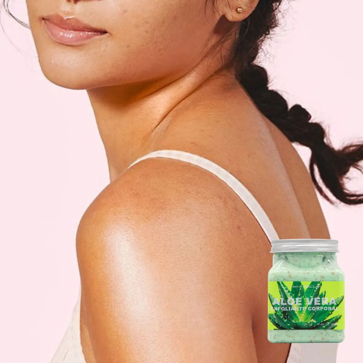 SET 2 EXFOLIANTES CORPORALES DE ALOE VERA PIEL SUAVE LAU - 7