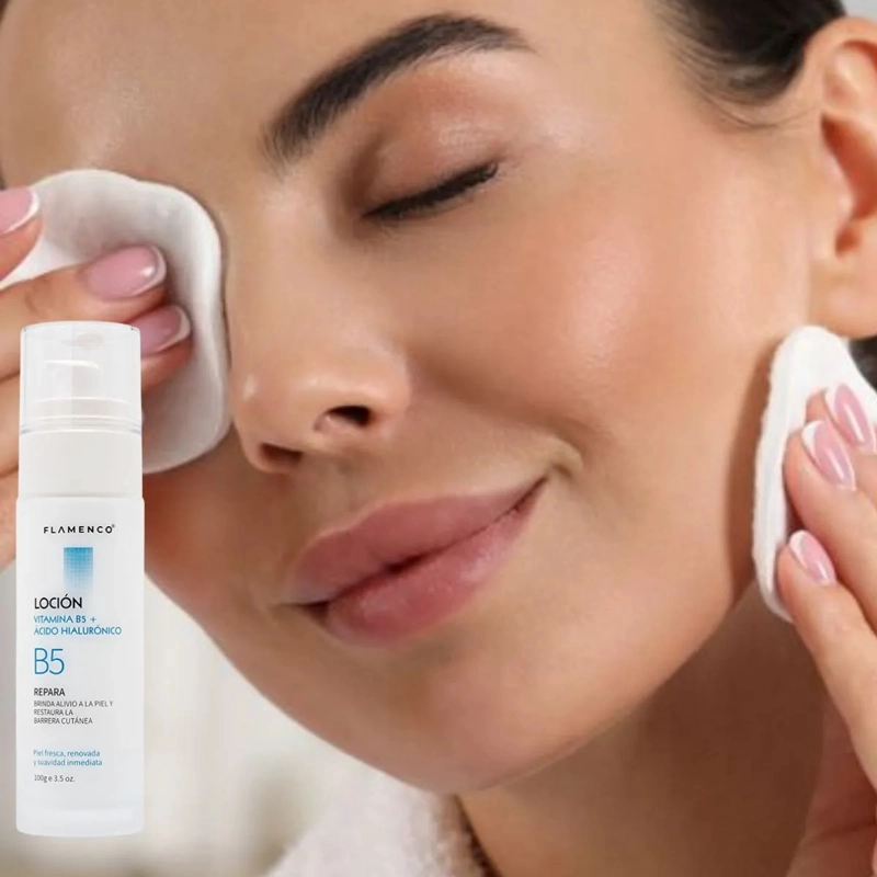 LOCION FACIAL VITAMINA B5 CON ACIDO HIALURONICO BELLEZA LAU - 2