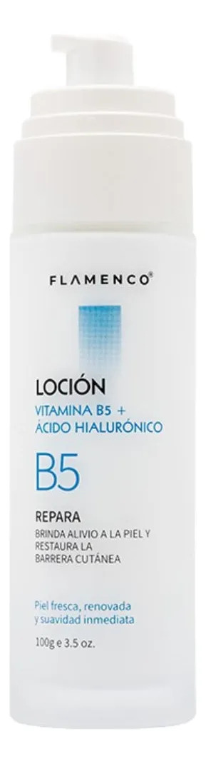 LOCION FACIAL VITAMINA B5 CON ACIDO HIALURONICO BELLEZA LAU - 3
