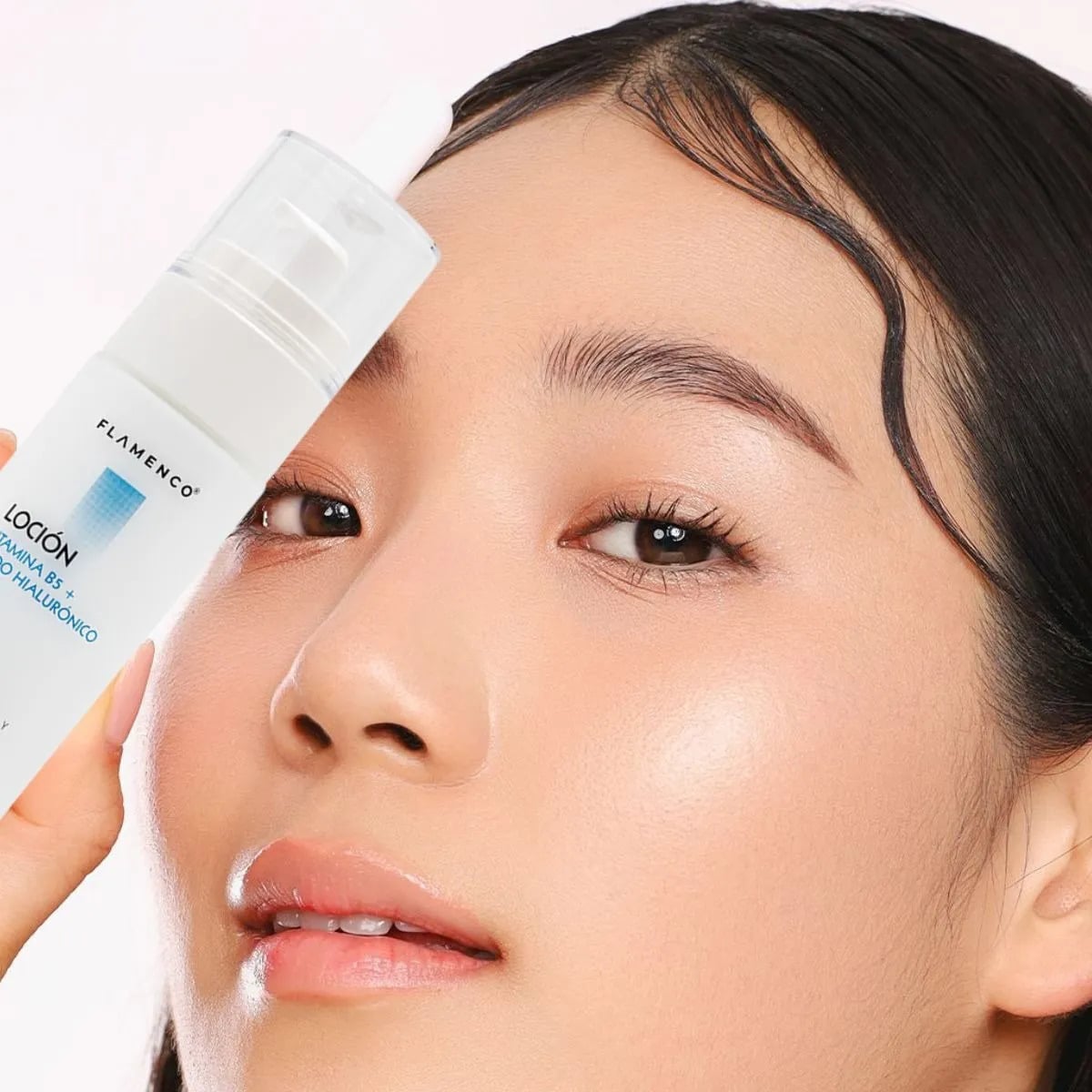 LOCION FACIAL VITAMINA B5 CON ACIDO HIALURONICO BELLEZA LAU - 4