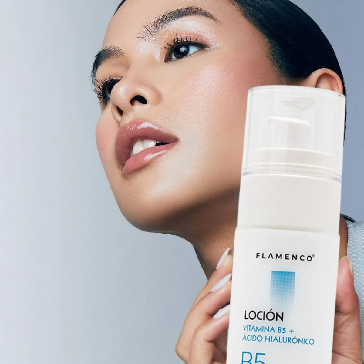 LOCION FACIAL VITAMINA B5 CON ACIDO HIALURONICO BELLEZA LAU - 7
