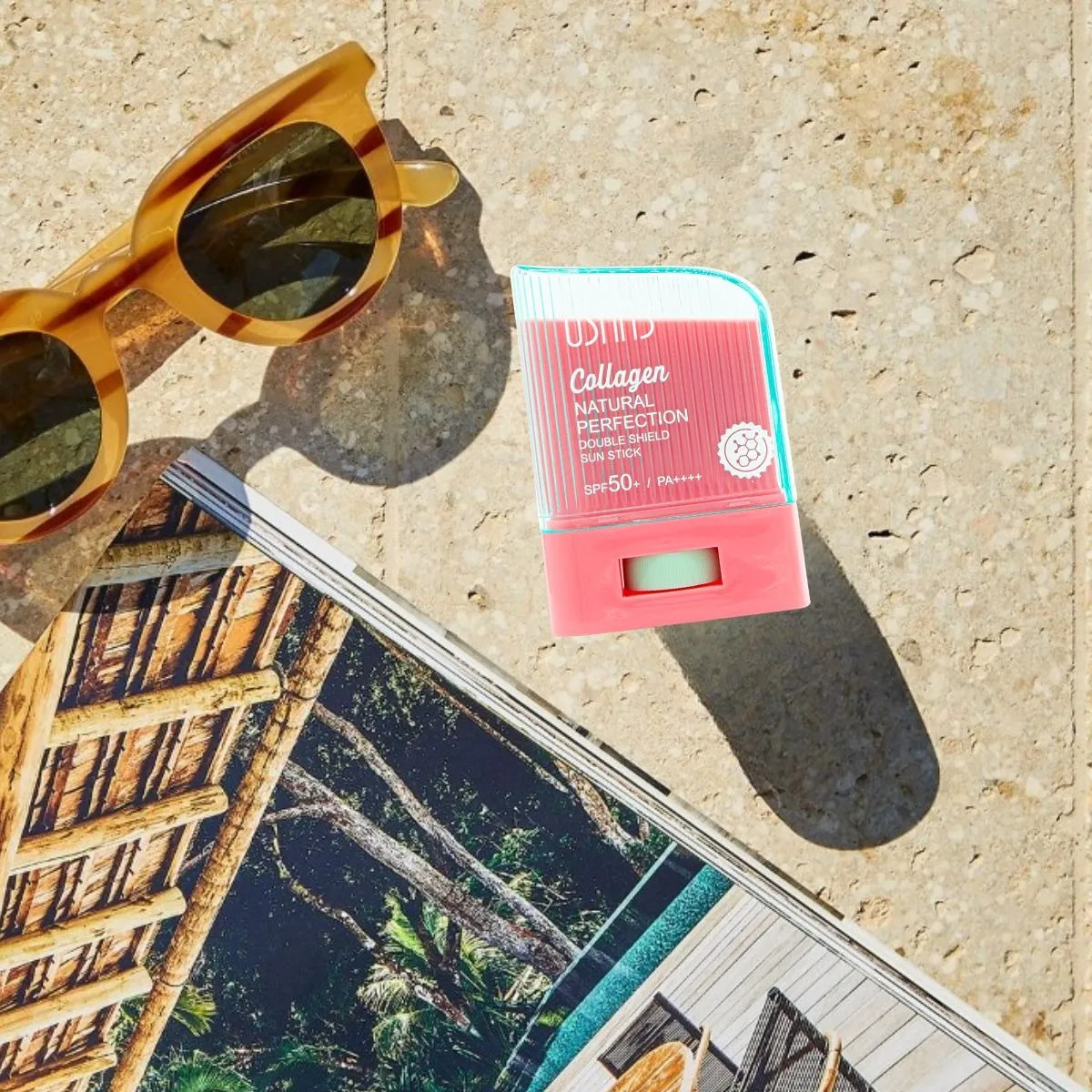 PROTECTOR SOLAR FACIAL EN BARRA CON COLAGENO LAU - 5