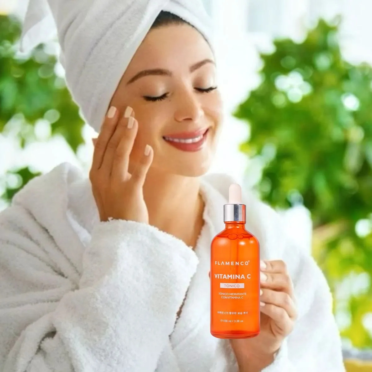 TONICO FACIAL HIDRANTE VITAMINA C NUTRE HIDRATA  LAU - 1