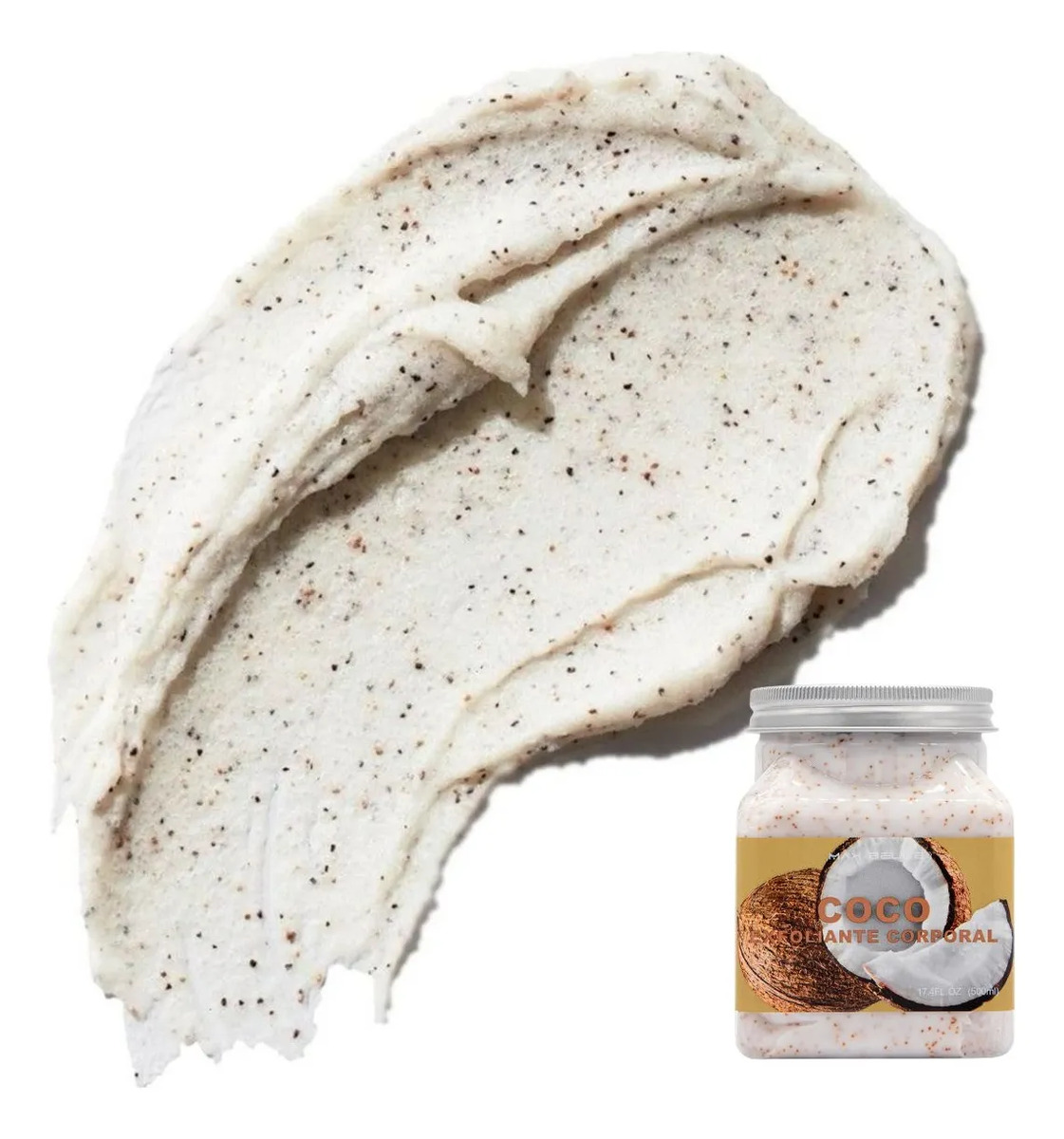SET 2 EXFOLIANTES CORPORAL DE COCO REVITALIZA PIEL LAU - 3
