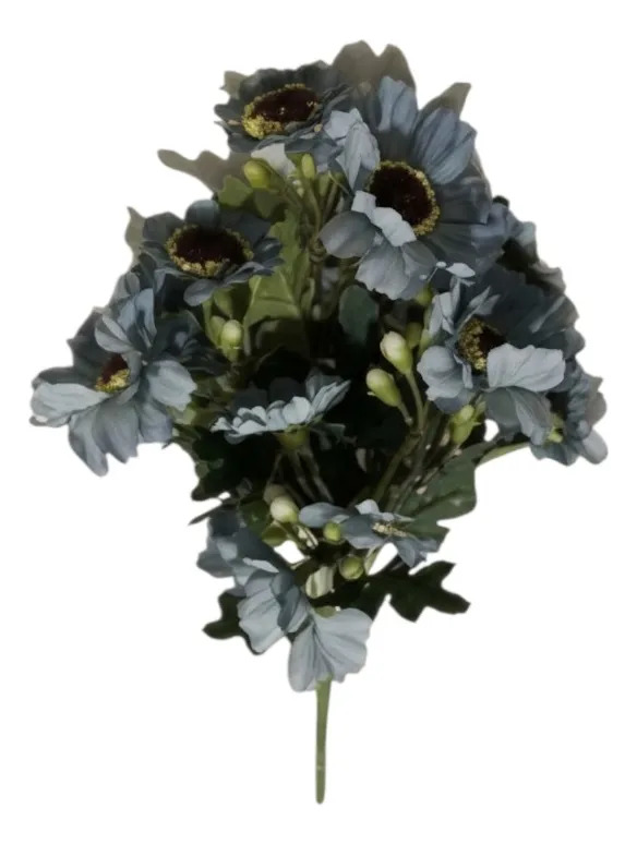 SET 2 RAMO DECORATIVO FLORES ARTIFICIALES BELLEZA ADORNO JHN - 3