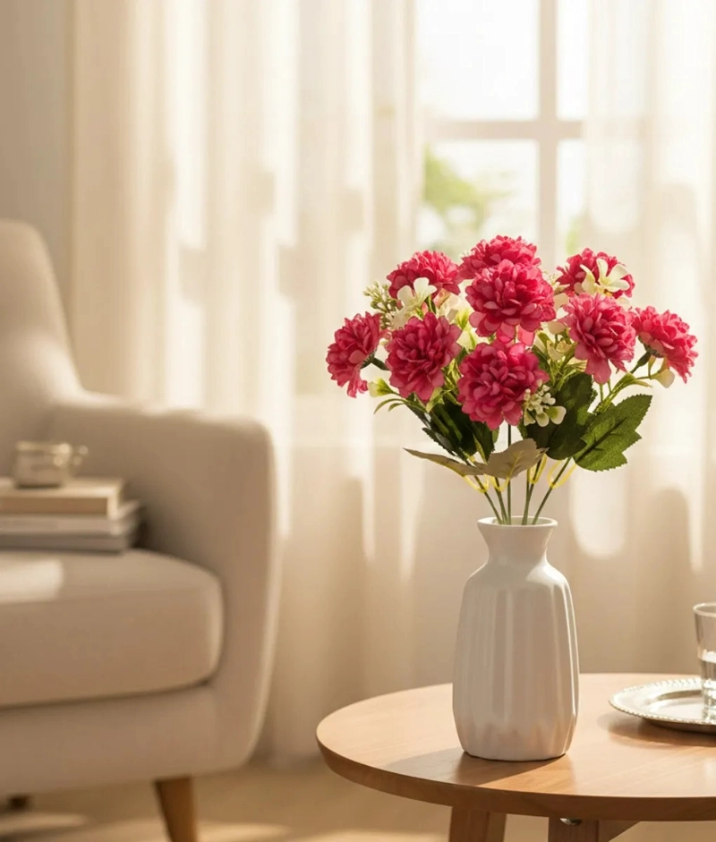 SET 5 RAMO FLORES ARTIFICIALES INSPIRACION FLORAL ADORNO JHN - 10